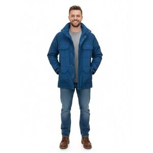 Vintage Woolrich Dark Teal Field Jacket Men's M/L 80s–90s Utility Coat